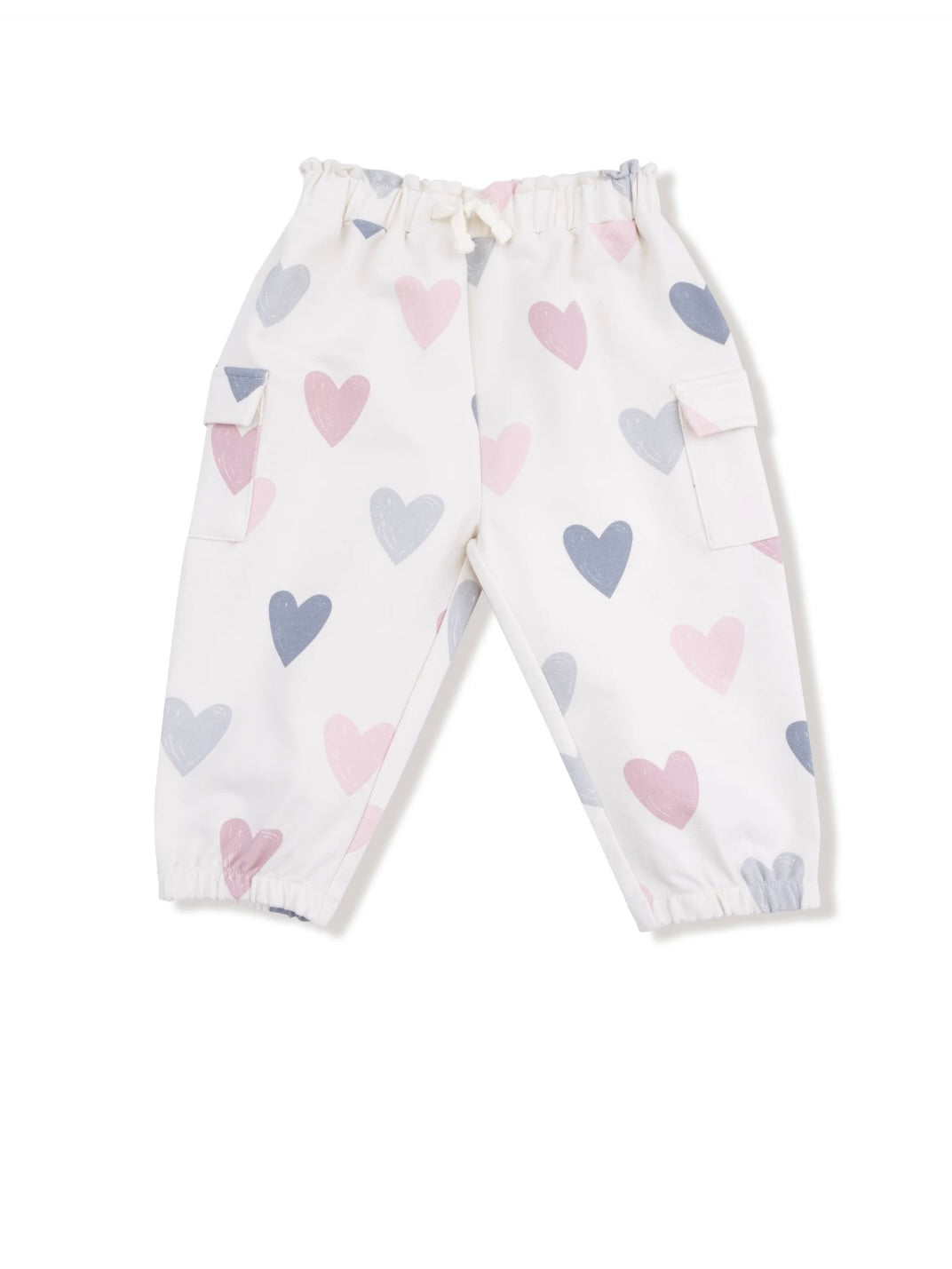 Hearts French Terry Cargo Pants