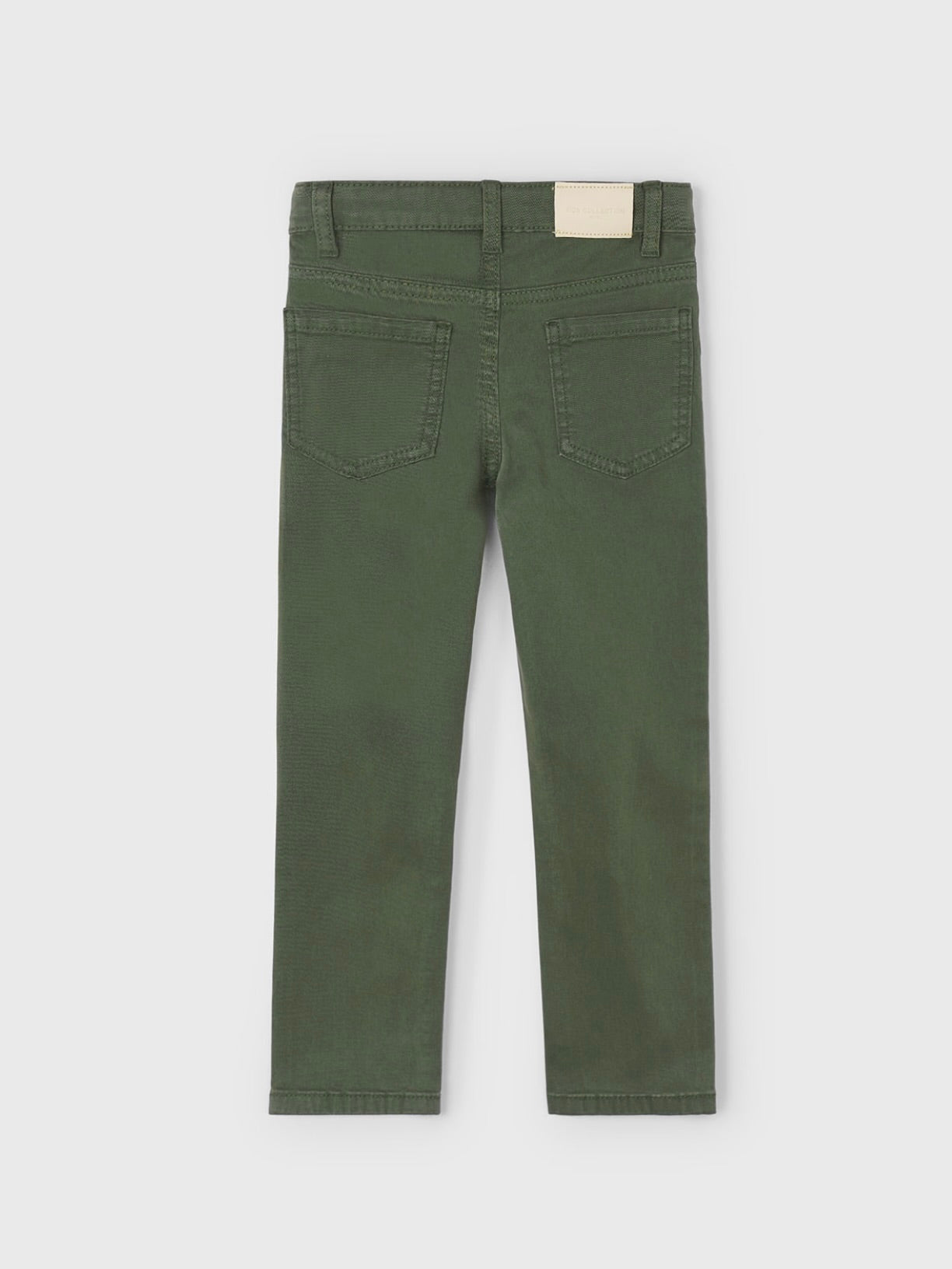 Slim Fit Basic Pant - Olive