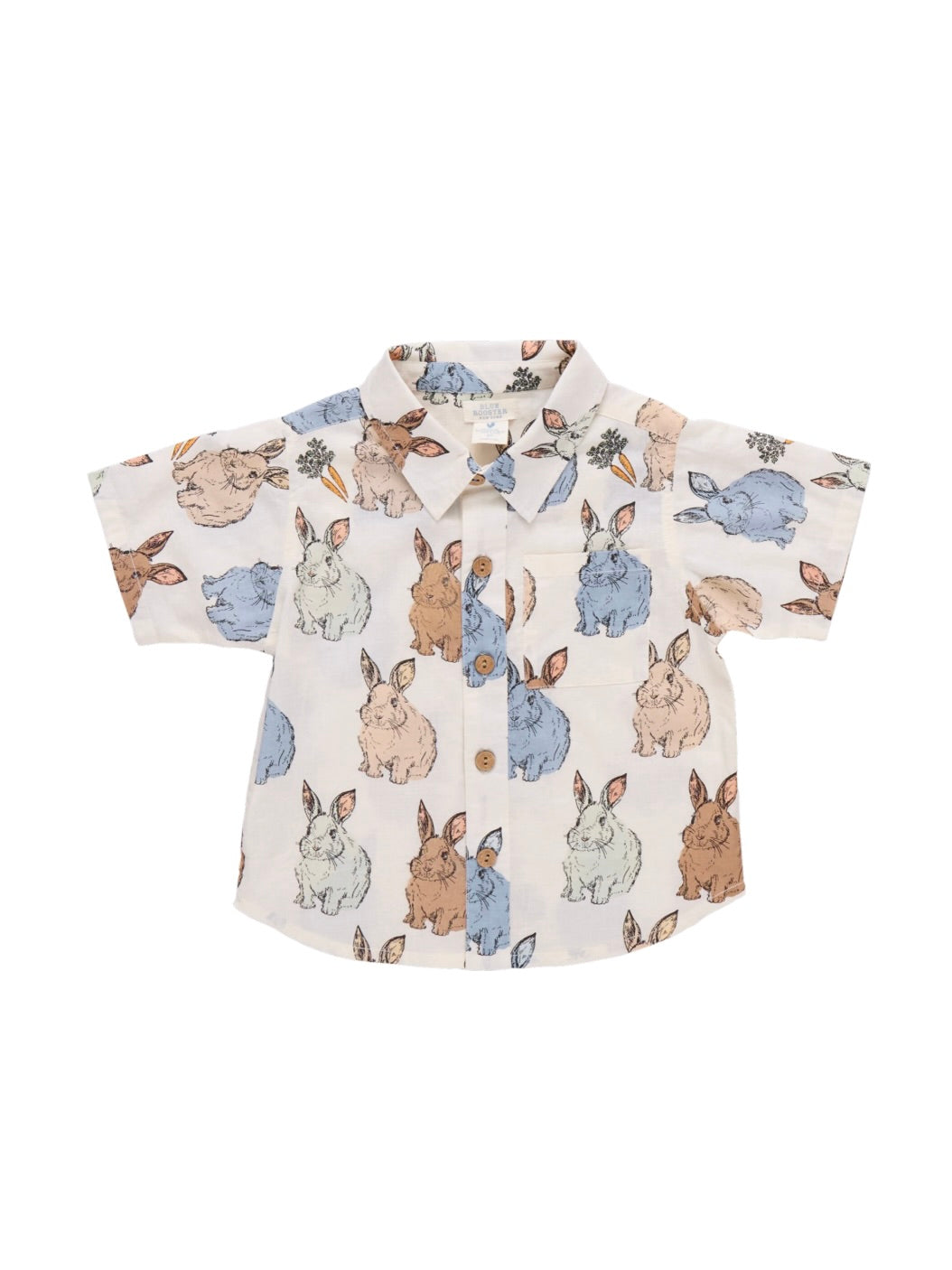 Blue Vintage Bunnies Jack Shirt