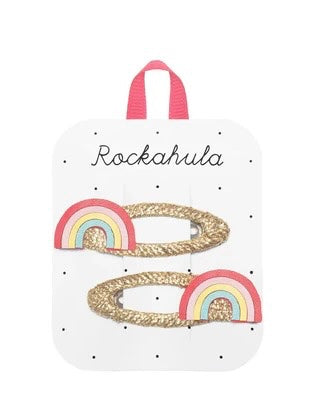 Vintage Rainbow Clips