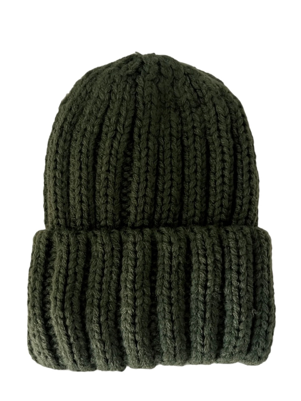 Baby's First Chunky Knit Hat - Forest