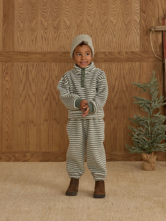 Evergreen Stripe Relaxed Sweatpant