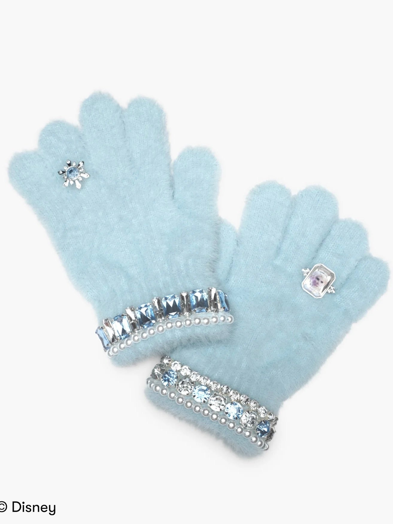 Jeweled Gloves - Disney Elsa