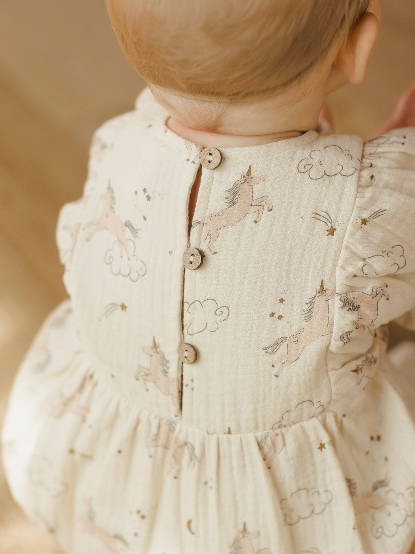 Cosette Romper - Unicorns