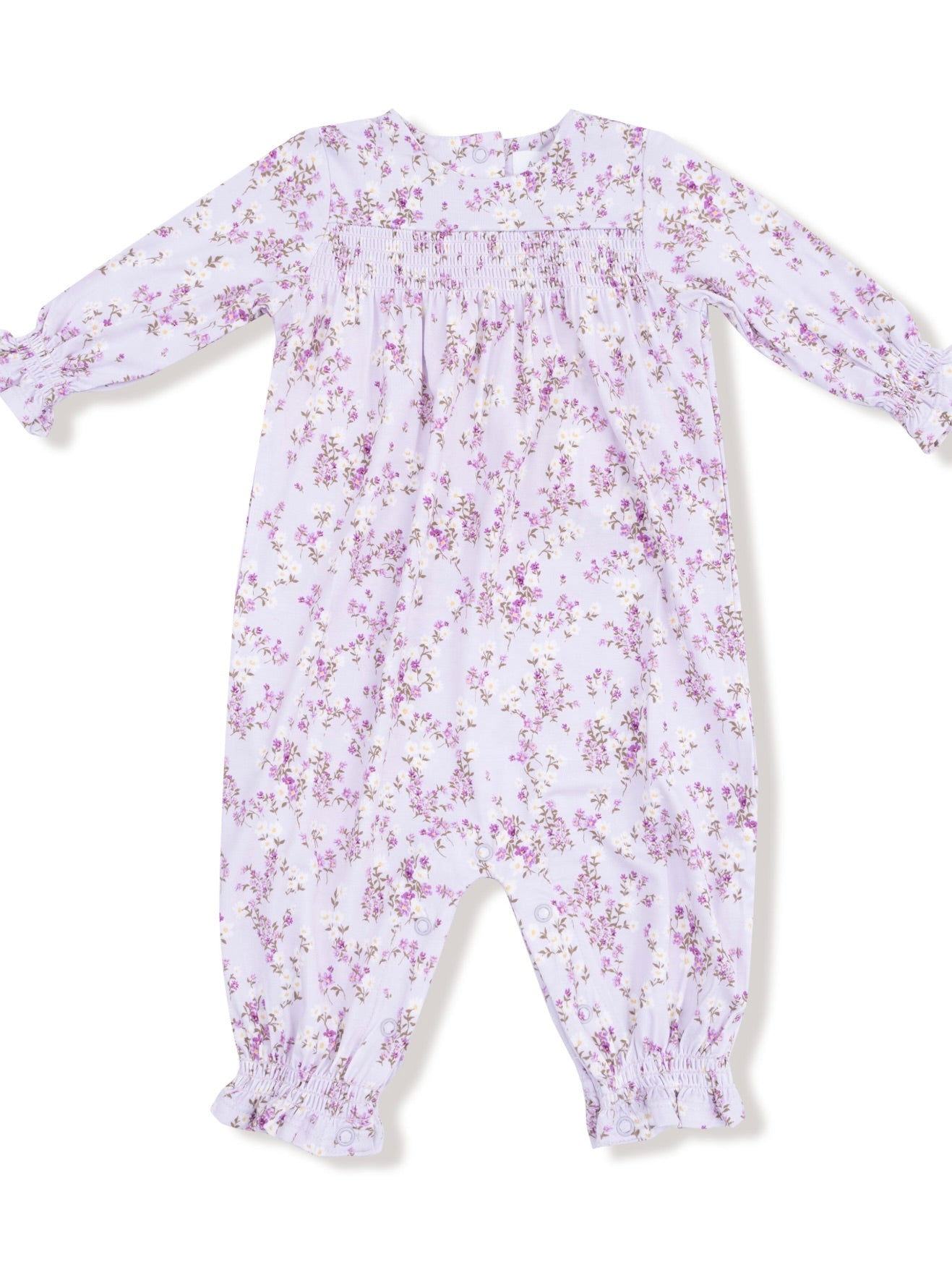 Sweet Dream Florals Smocked Romper