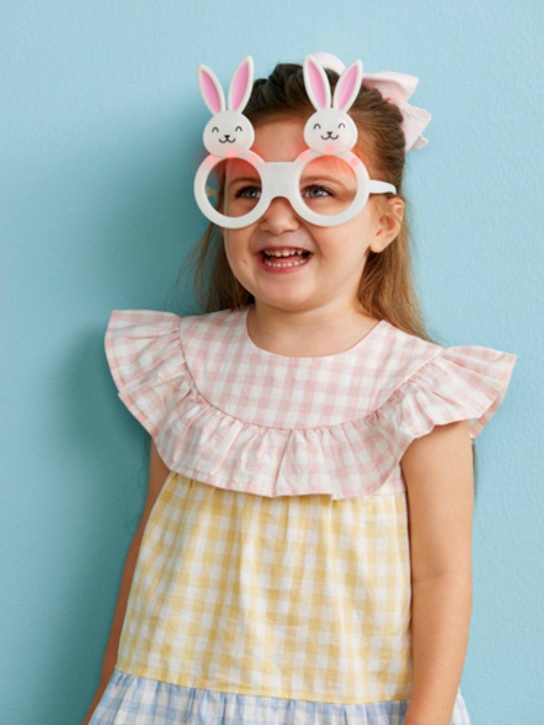 Easter Light Up Bunny Glasses - Pink