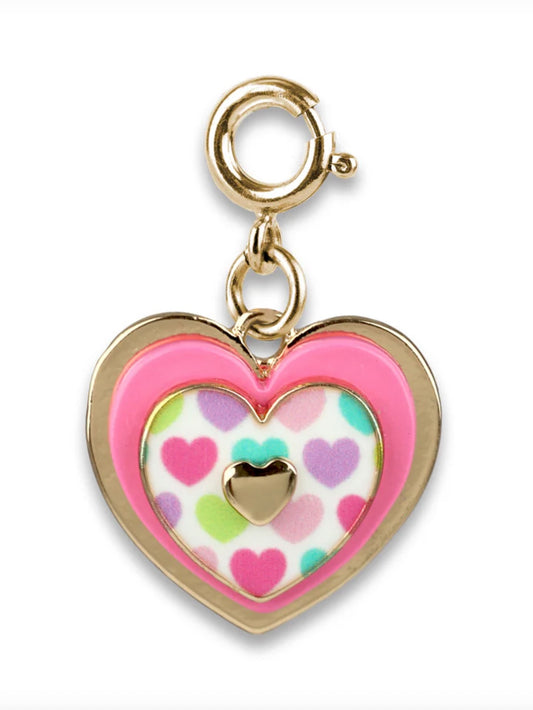 Charm It! Gold Layered Heart Charm
