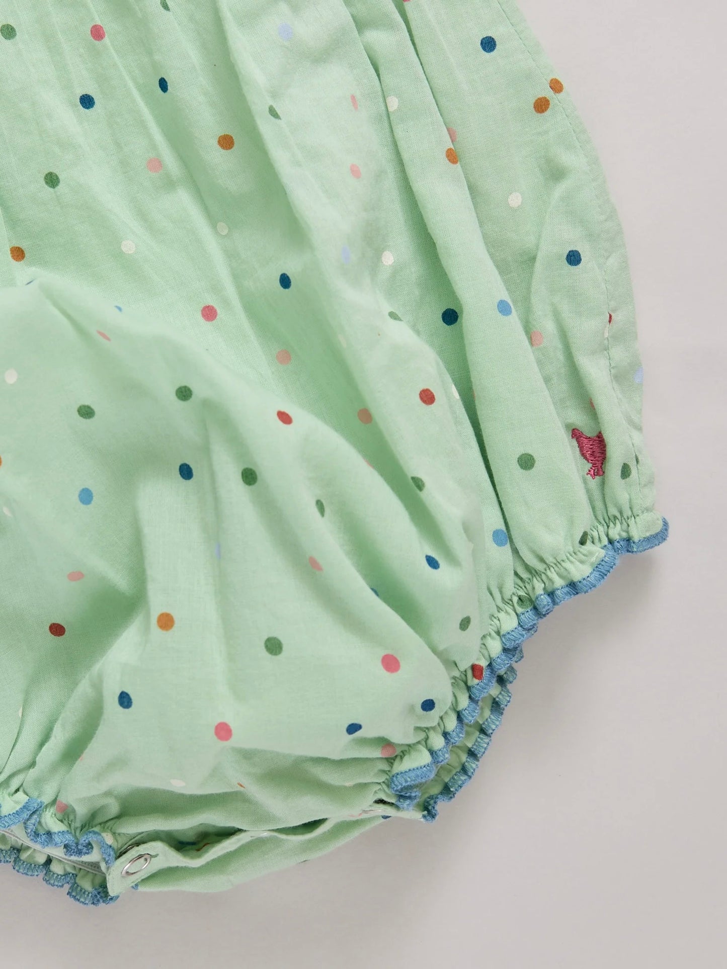 Pastel Geren Polka Dot Jaipur Baby Bubble