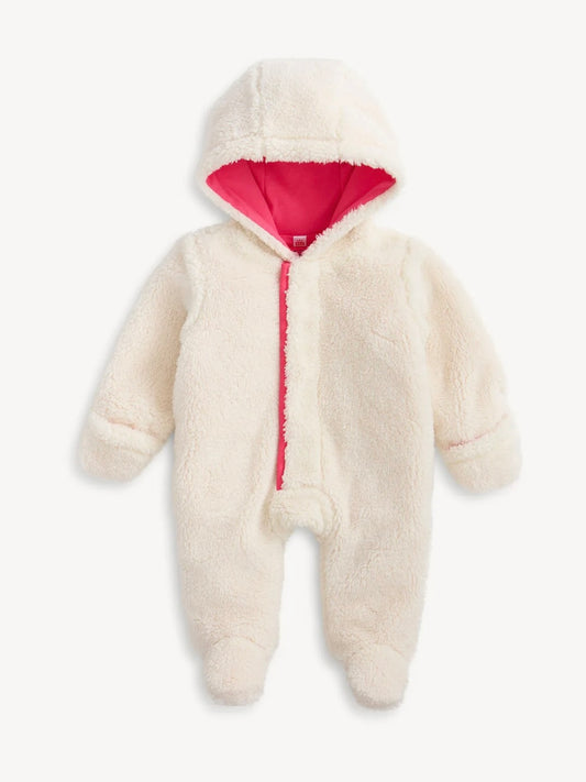 Gentle Cream Sherpa Footie