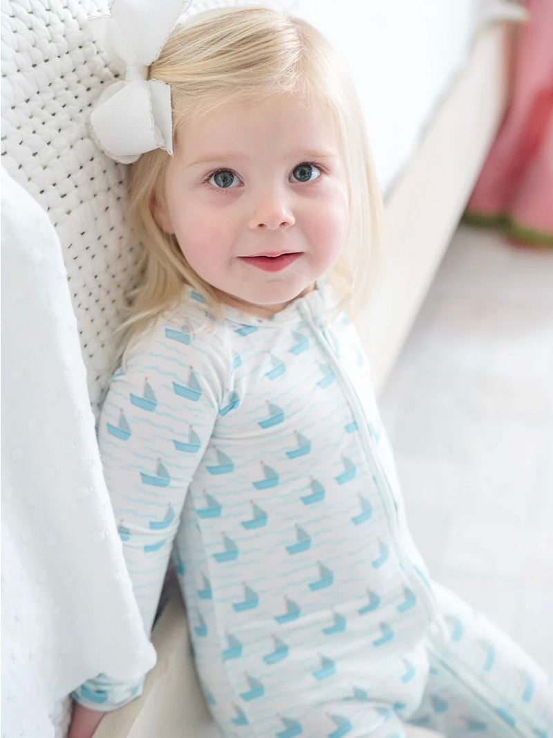 Sailboats Sleep Romper