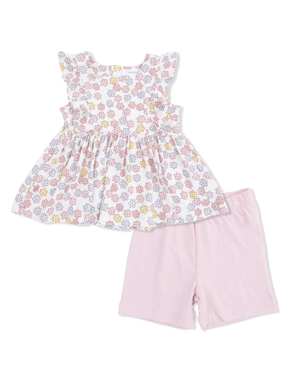 Ruffle Tank & Bike Short - Sarah Floral