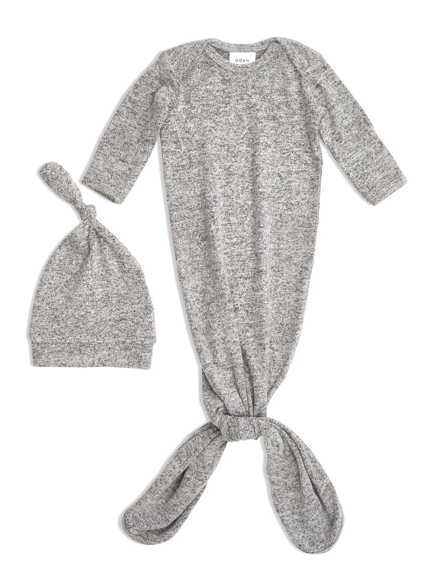 Snuggle Knit Gown and Hat