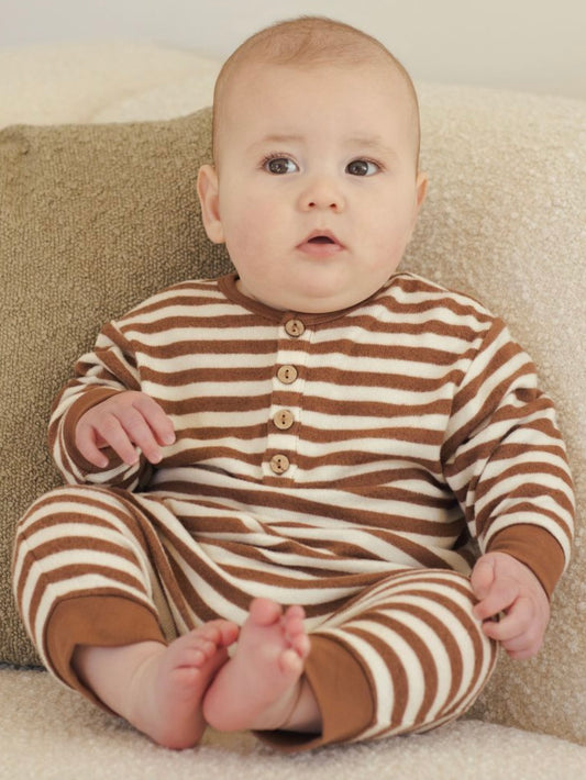 Cedar Stripe Relaxed Jumpsuit