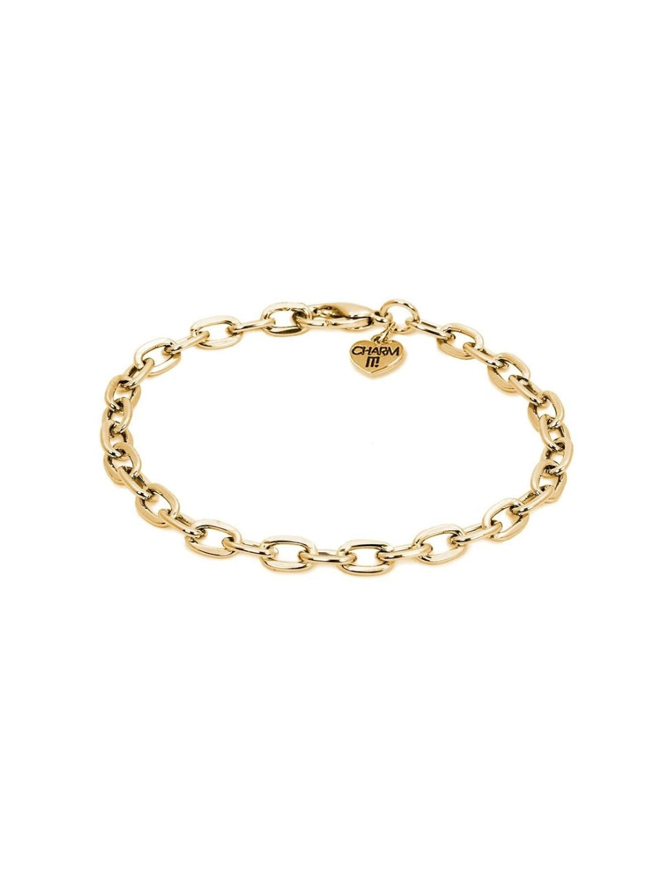 Charm It! Gold Chain Bracelet