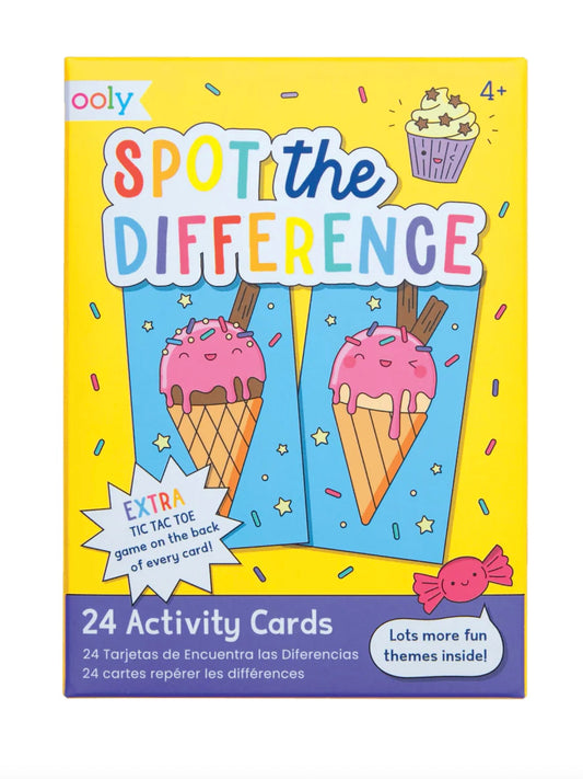 Spot the Different Activity Cards