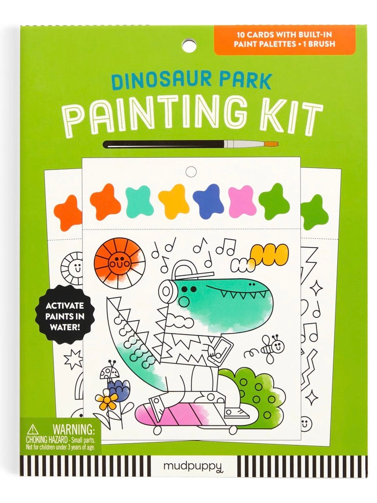 Dino Park Painting Set