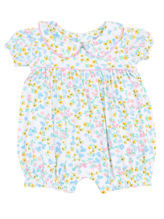 Carolines Calico Puff Sleeve Bubble