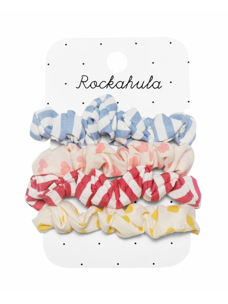 Vintage Seaside Scrunchie Set