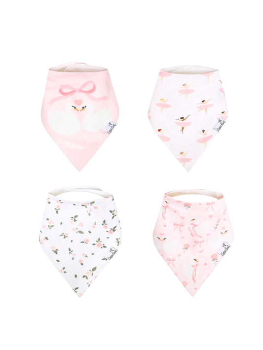 Bandana Bib Set 4 Pack - Katerina