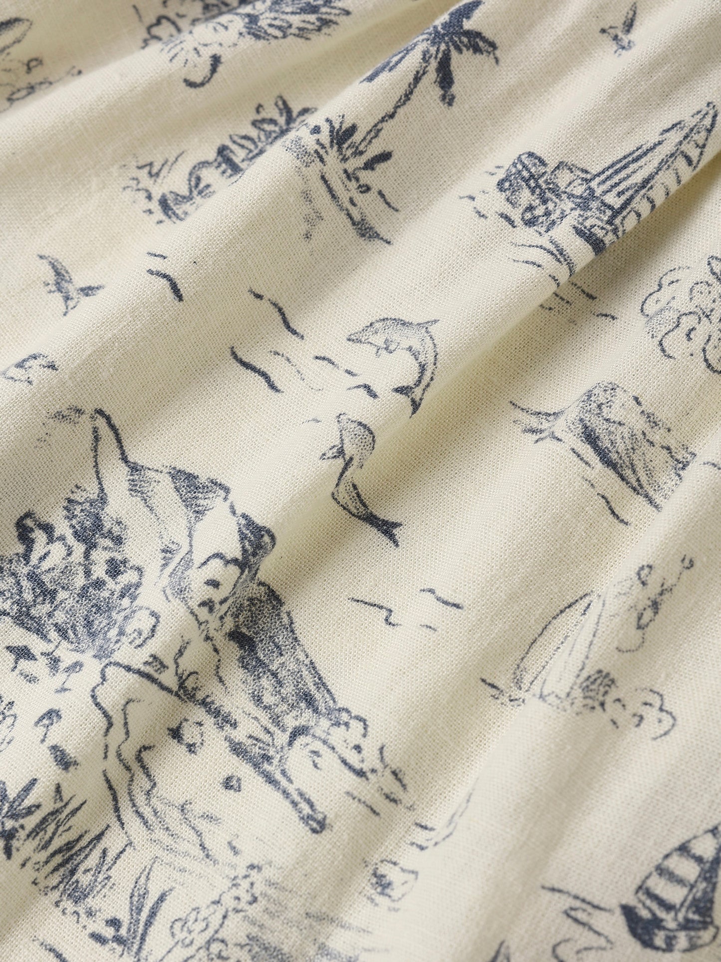 Ocean Toile Sutton Dress