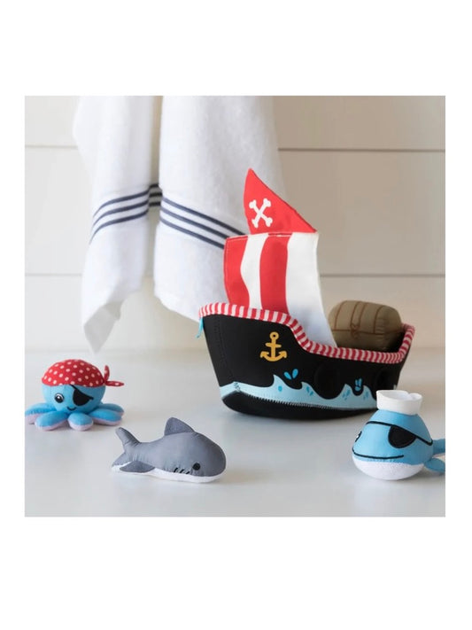 Pirate Ship Floating Fill n Spill Bath Toy