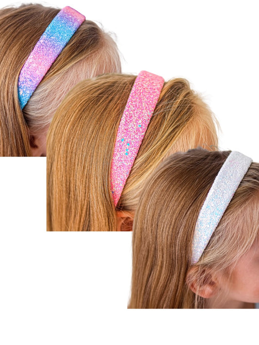 Tapered Chunky Glitter Headband