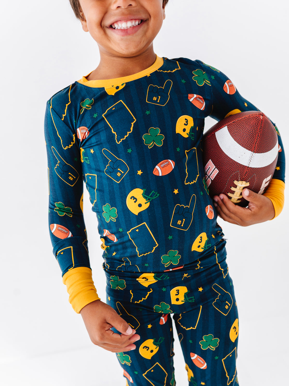 Game Day in South Bend Kids Pajamas