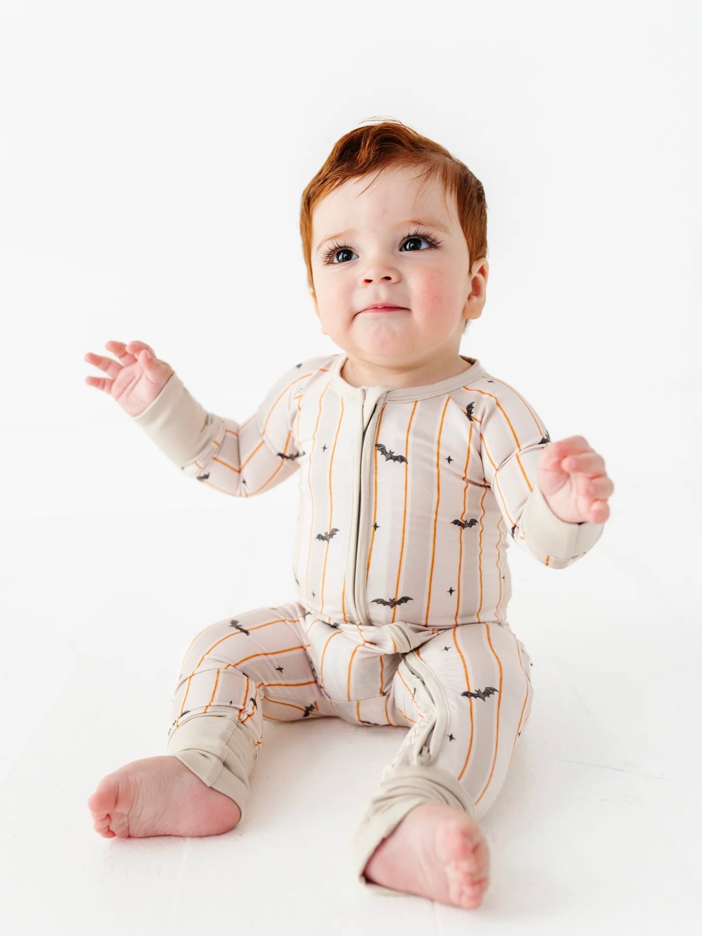 The Batty Bunch Convertible Footies- Sage