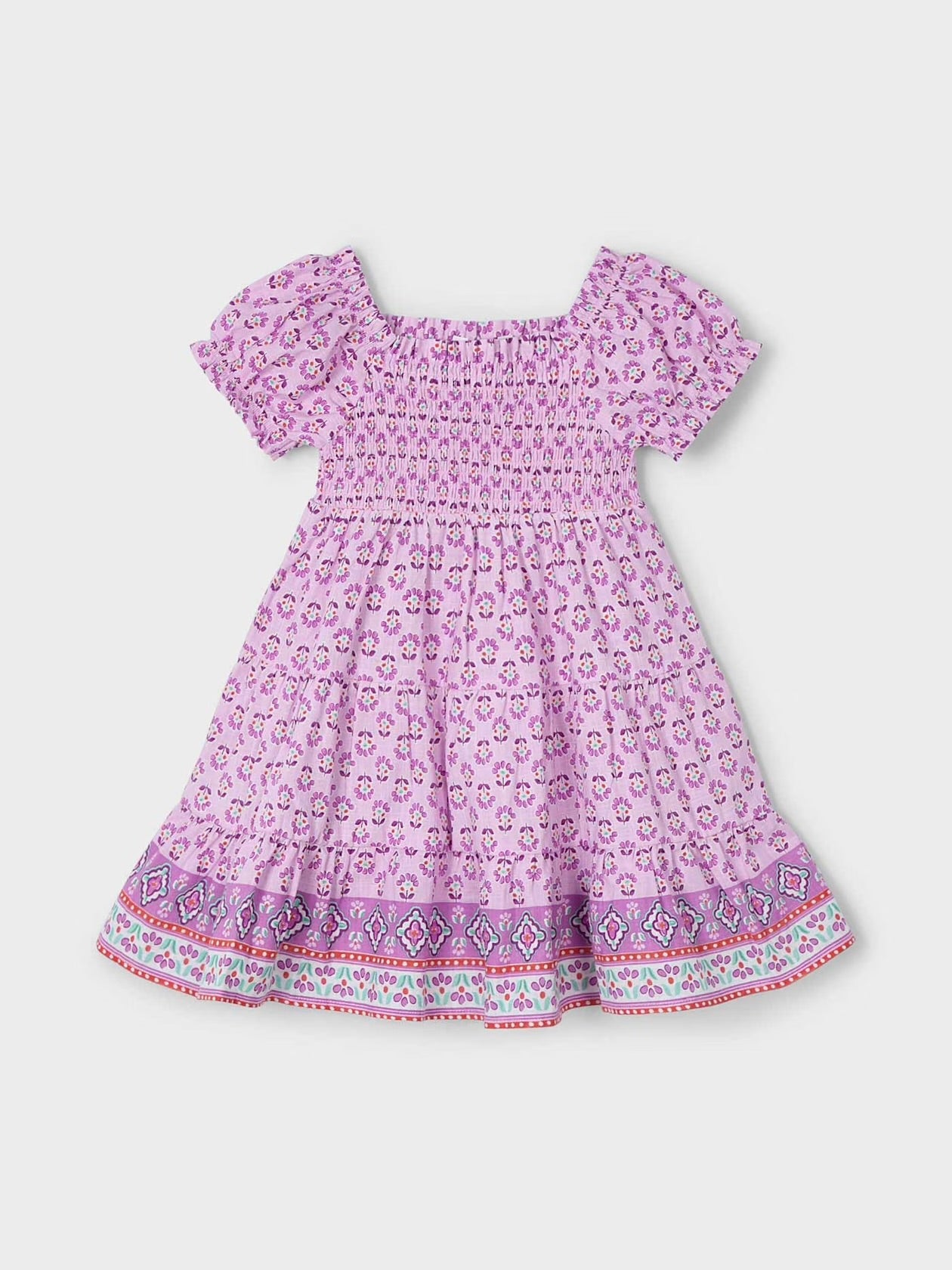 Smocked Dress - Orchid