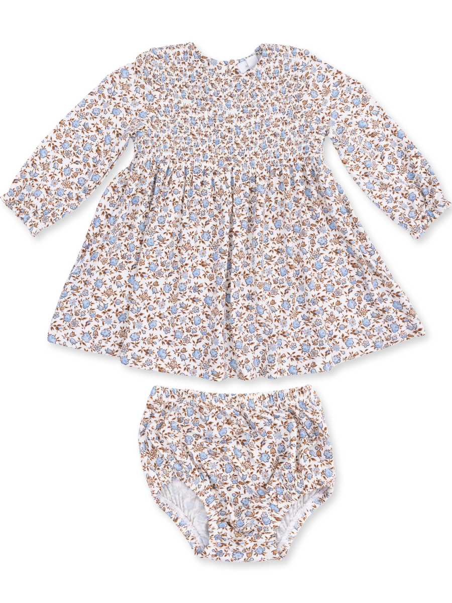 Hazel Floral Caitlyn Smocked Dress