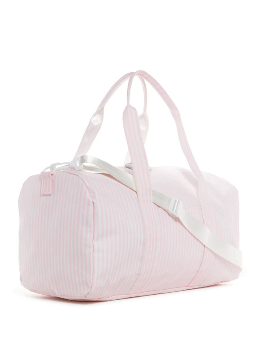 Pink Pimlico Stripe Weekender Duffel Bag