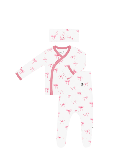 Kyte Baby Bamboo Take Me Home Set- Bow