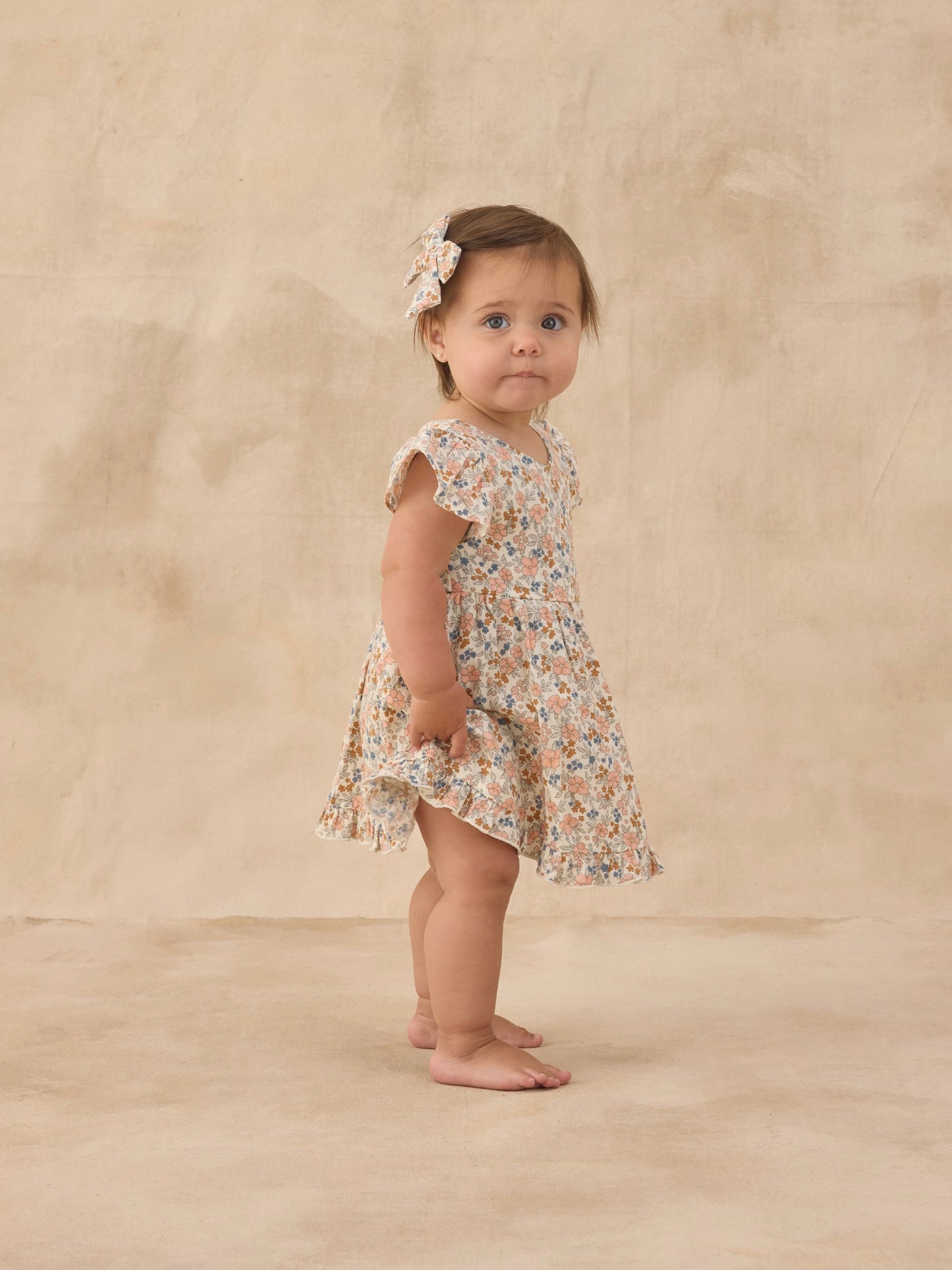 Flower Field Lila Romper