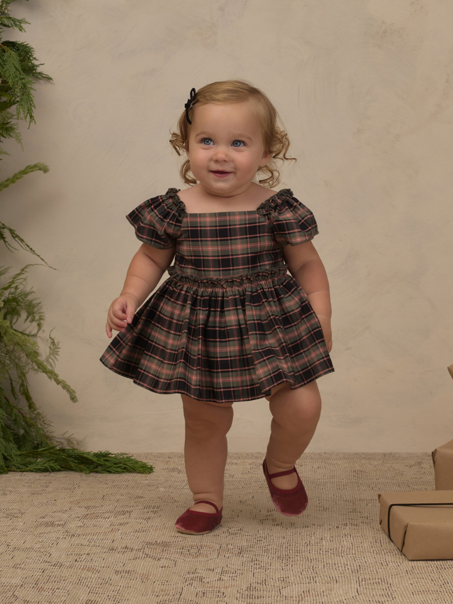 Tartan Margot Romper