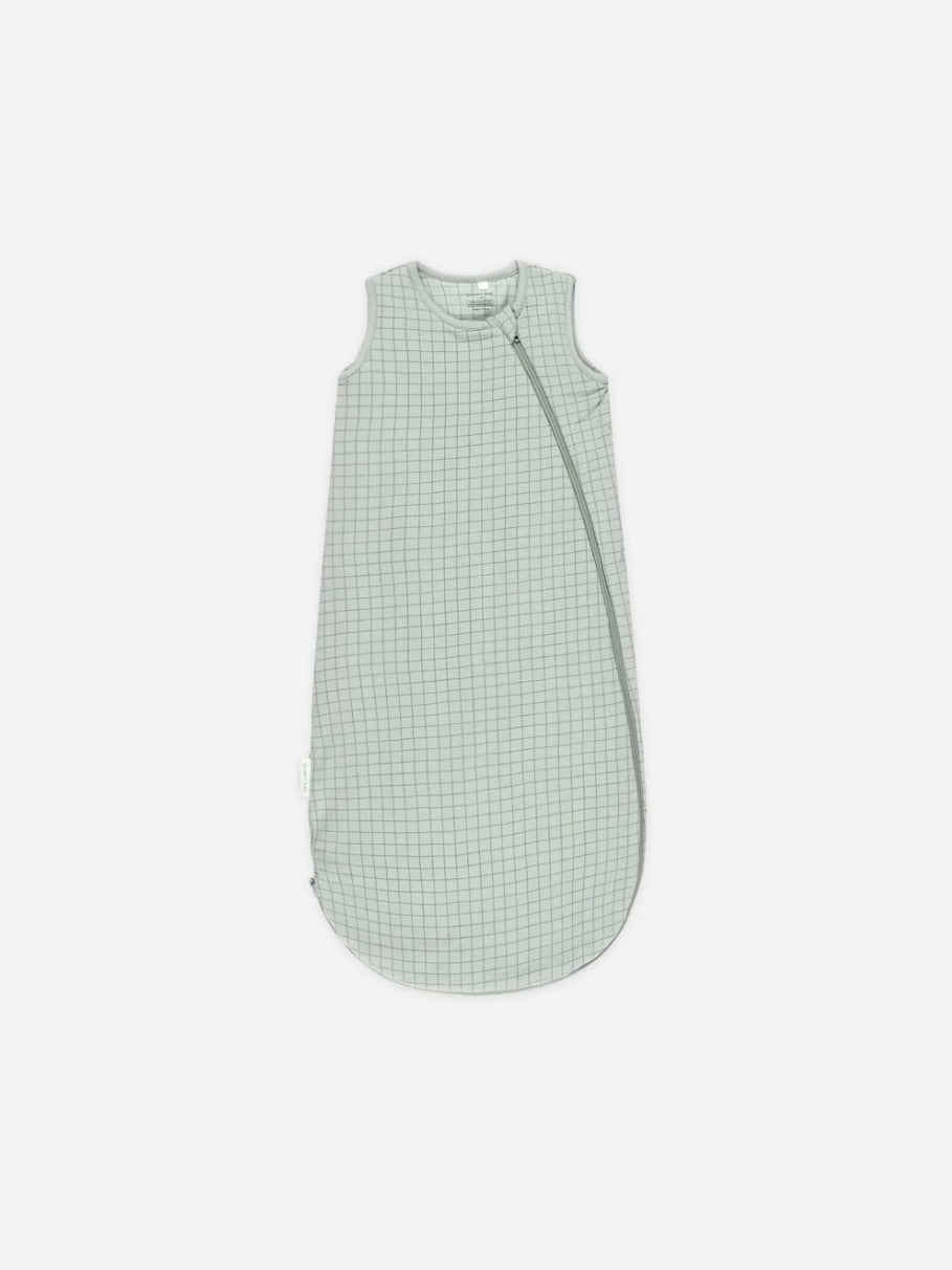 Sage Grid Bamboo Sleep Bag