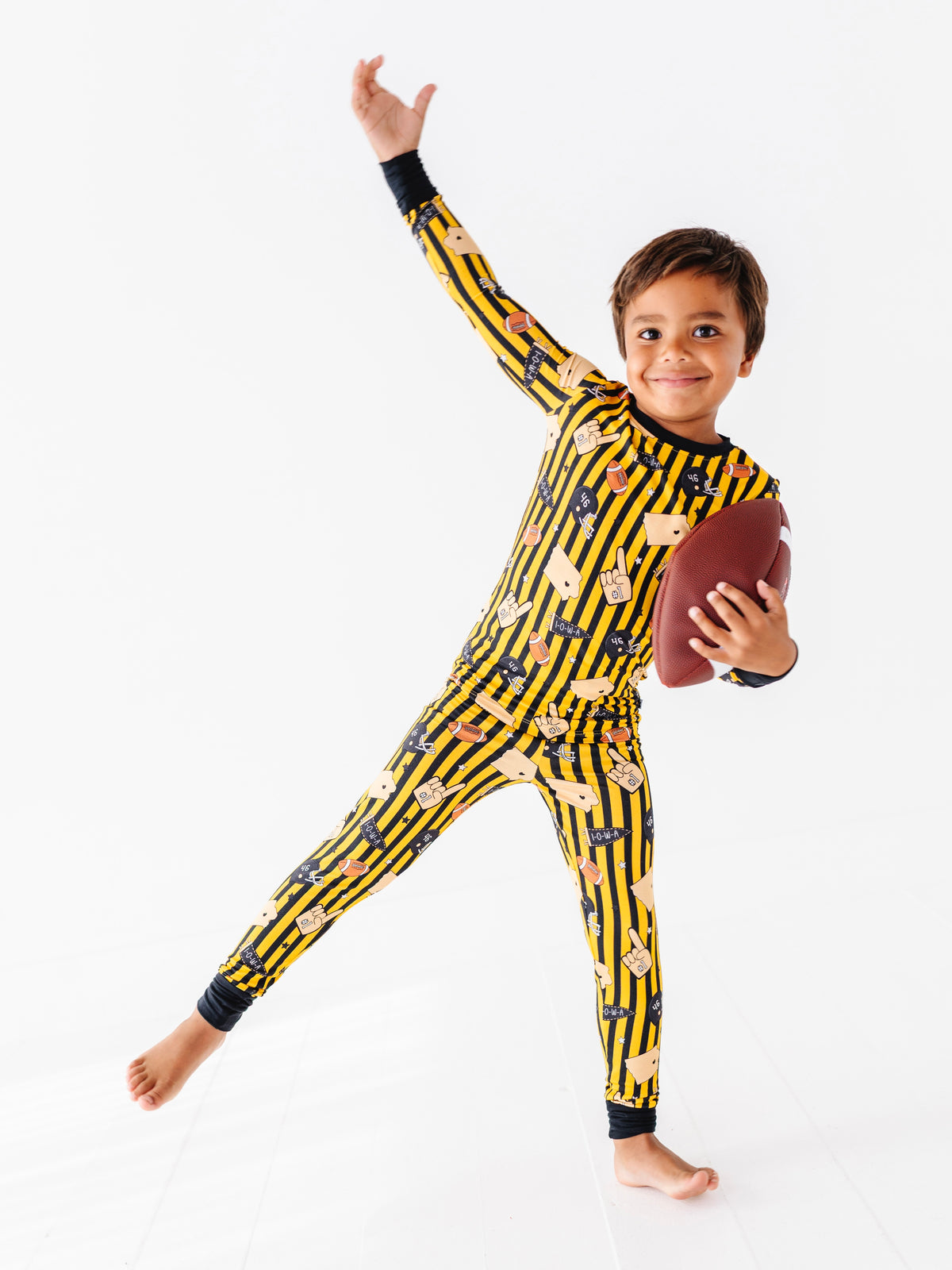 Game Day in Iowa Kids Pajamas