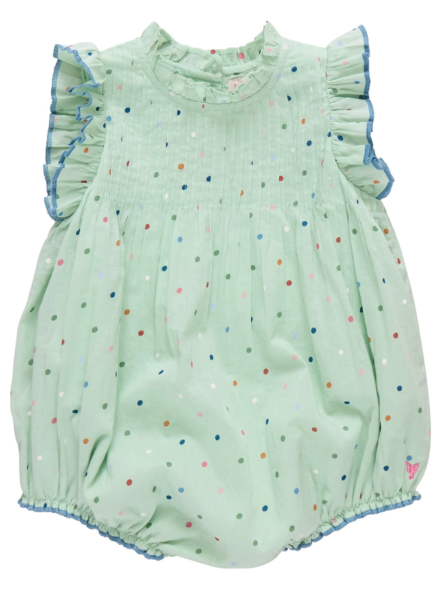 Pastel Geren Polka Dot Jaipur Baby Bubble