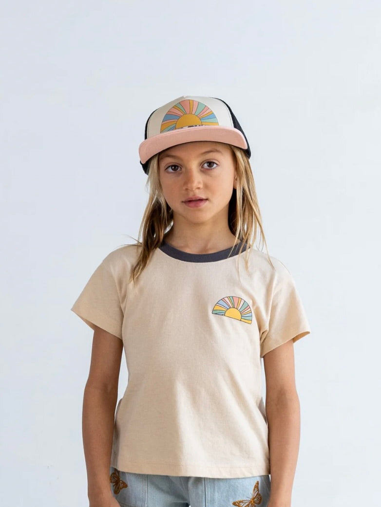 Stay Sunny SS Boxy Tee