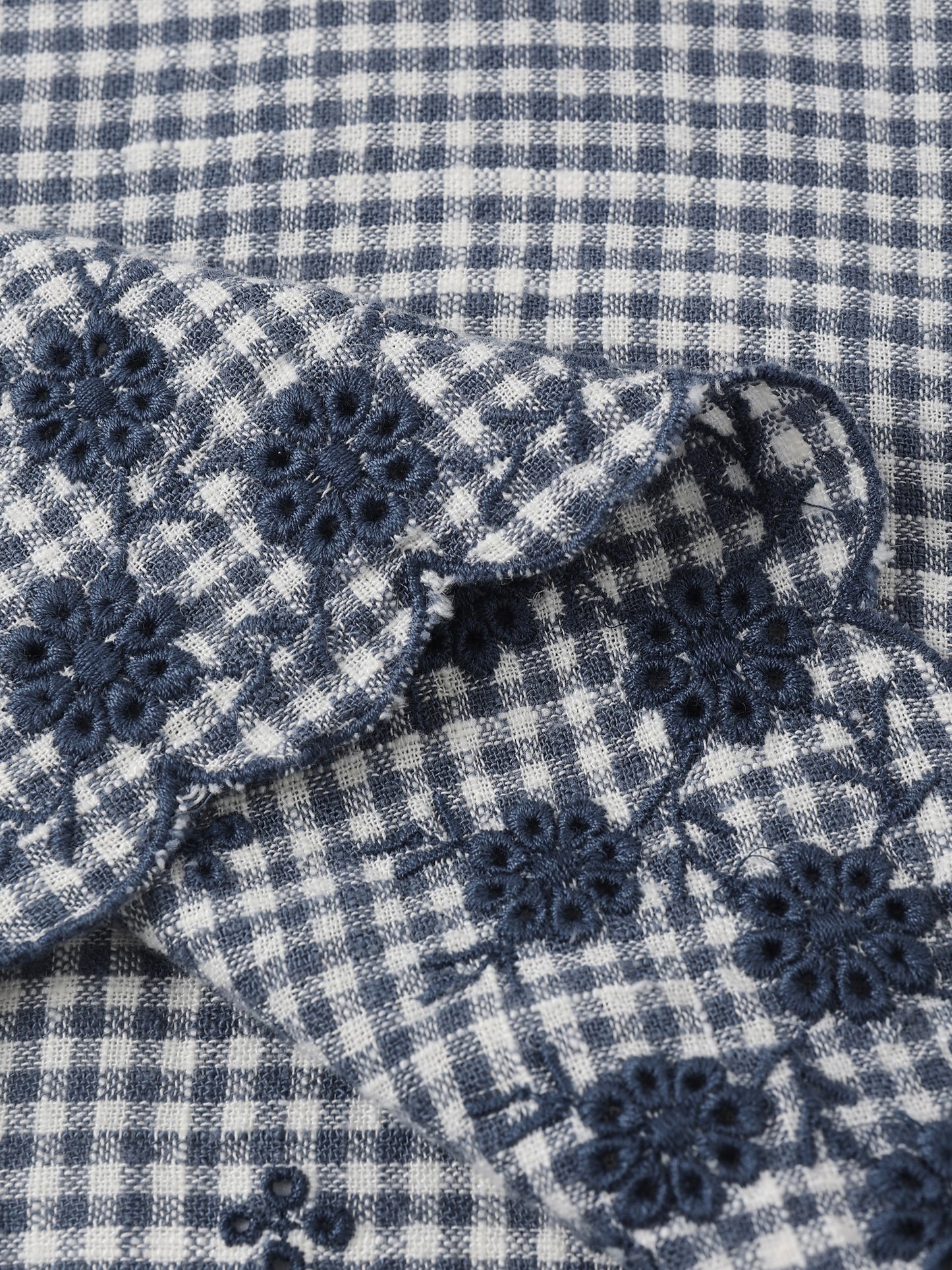 Marine Gingham Lennon Dress