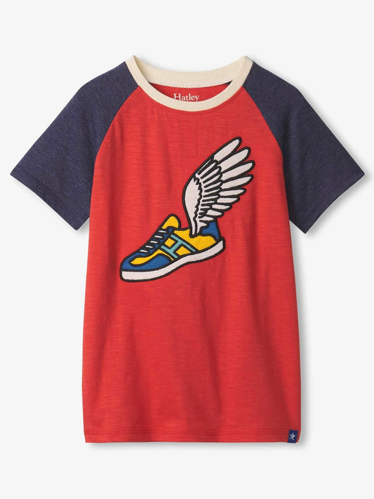 Fast Wings Raglan Tee