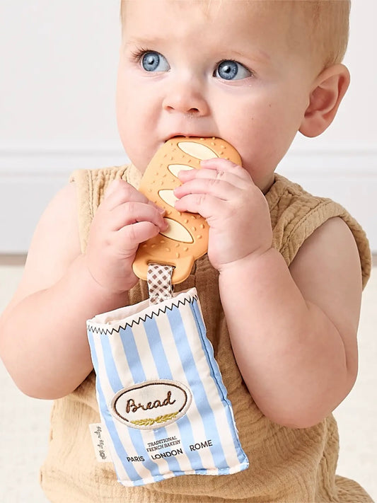 Teensy Crinkle Teether - Baguette