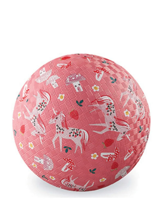 5" Playground Ball - Unicorn Garden