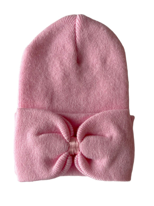 Baby's First Hat - Pink Bow