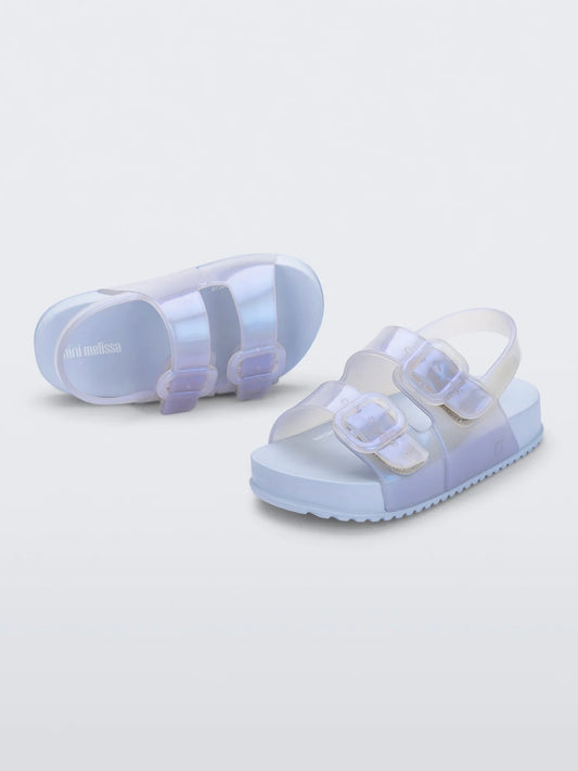 Blue/White Baby Cozy Sandal