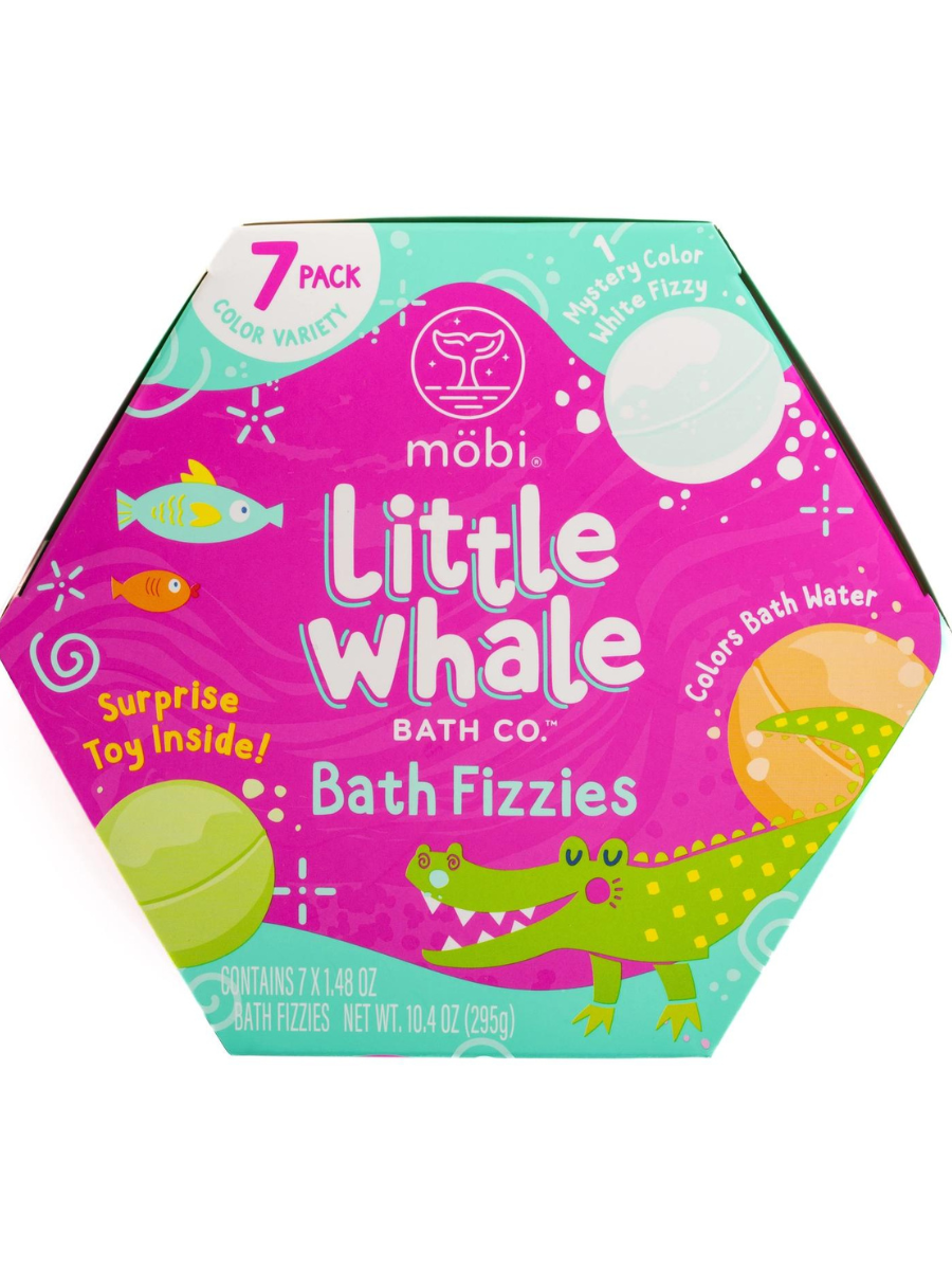 Little Whale Bath Fizzles 7 Pack