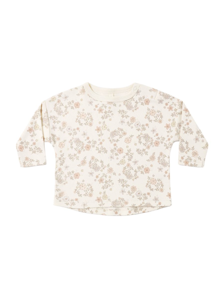 Floral Vine Long Sleeve Tee