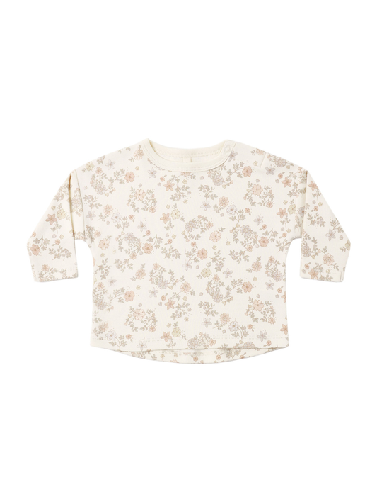 Floral Vine Long Sleeve Tee