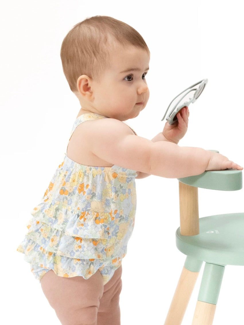 Ruffle Sunsuit - Georgia Floral