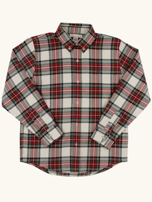 Charlie Place Plaid Dean's List Dress Shirt