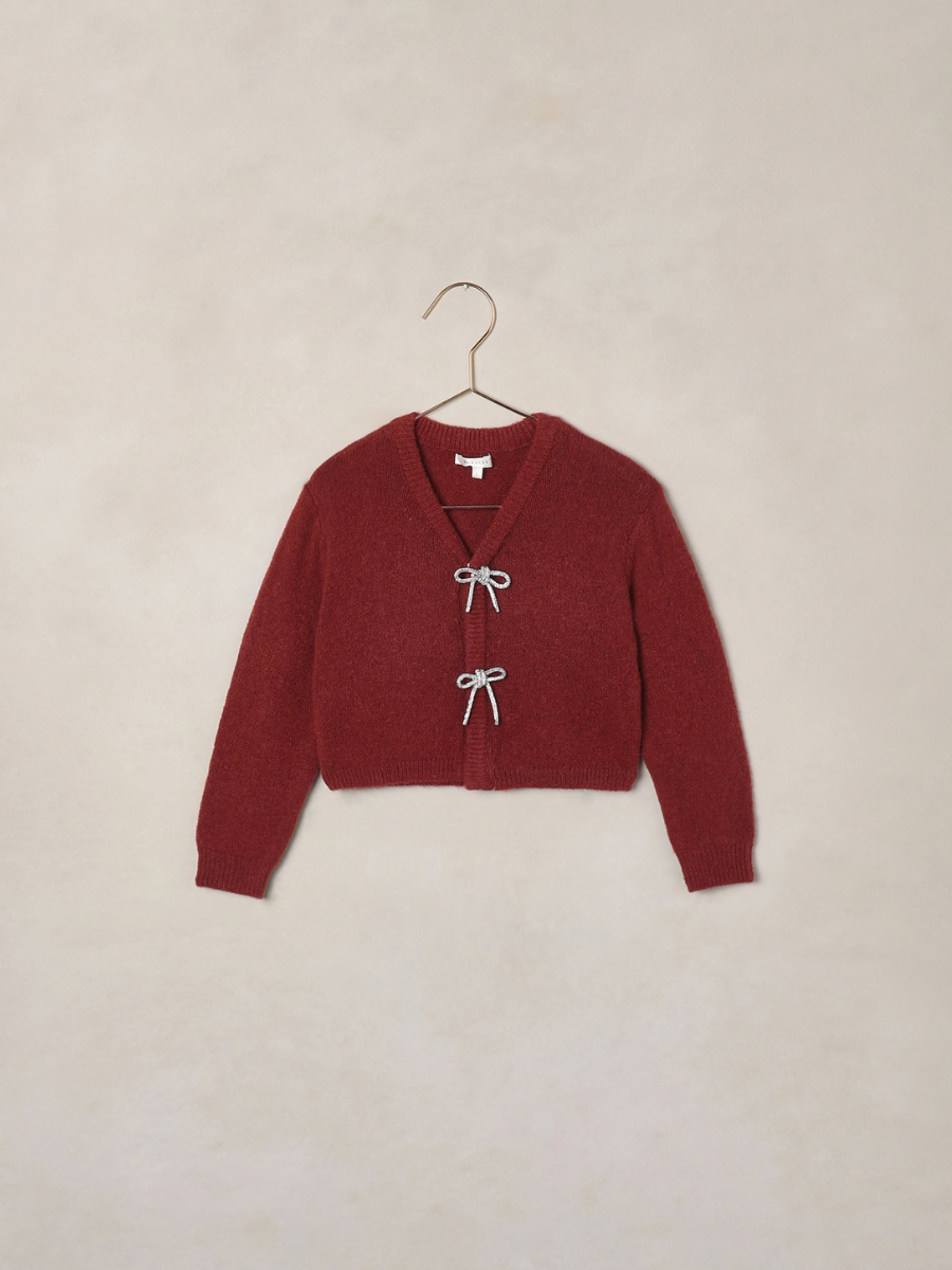 Ruby Bow Cardigan